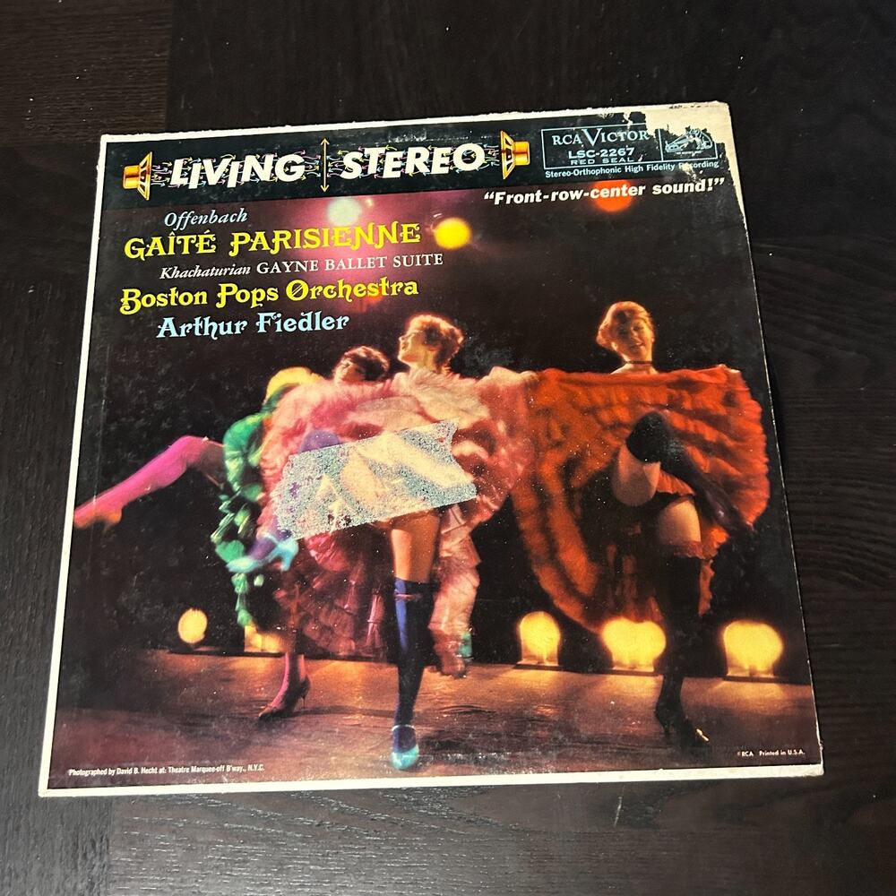 Offenbach Gaite Parisienne, Boston Pops Orchestra LP 12" Vinyl